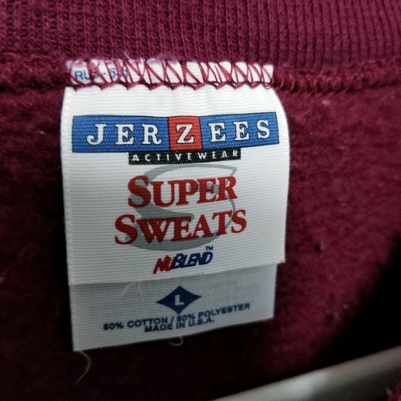 '97 Vintage Basketball Pullover Sweatshirt Large - Picture 3 of 5